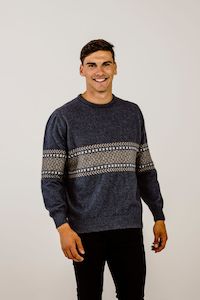 Travel Collection: Merinosilk Fair Isle Crew Sweater