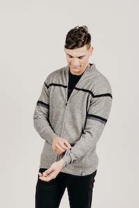 Travel Collection: Mens Merinosilk Active Zip Jacket