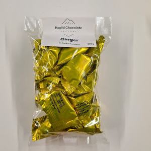 Ginger in Dark Chocolate 200g