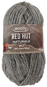 WOOLLY RED HUT NATURALS DK