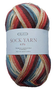 Gift: CRUCCI SOCK YARN 4PLY