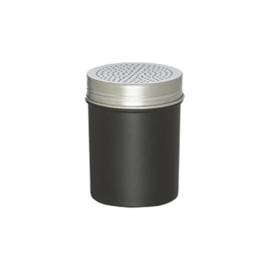 Coffee Accessories: Rhino Cocoa Shaker Black - Coarse