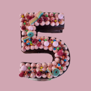 Candy Number Cake