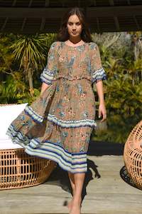 Clothing: FRILLIONAIRE Dress (MULTI PAISLEY)