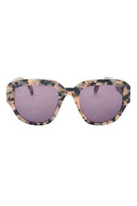 Montage Sunglasses ( Milky Tortoiseshell / Grey)