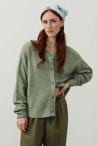 Clothing: Damsville Cardigan (Caper Melange)