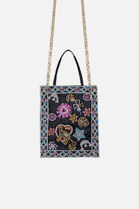 EMBELLISHED MINI TOTE (NUBIAN NIGHTS)