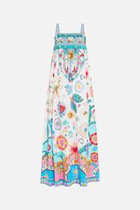 Clothing: WIDE	STRAP SUNDRESS (LIVING IN COLOUR)