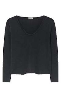 SONOMA V-NECK LONG SLEEVE (VINTAGE BLACK)