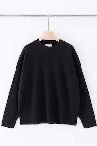 N.20W Oversized Crew (Black)