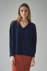 N.29C Oversized v-neck (Midnight)