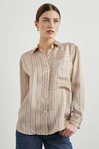 Spencer Shirt (Sandstone Stripe)