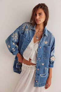 Clothing: MADISON CITY JACKET (Skyway Blues)