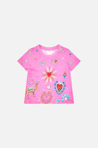 Clothing: Kids Raglan Tee (The Rainbow Road)