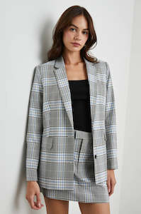 Clothing: STANTON Jacket (Cocoa Sky Check)