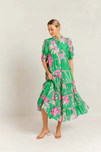 MARTINA DRESS (Spring Green)