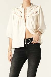 Clothing: BELUNA Blouse (ECRU)