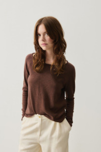 SONOMA CREW NECK LONG SLEEVE (Vintage Chocolate)