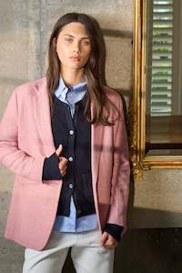 Coco Tweed Blazer (Rose)