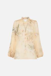 FRILL COLLARED BLOUSE (ADORNED IN ANTIQUITY)