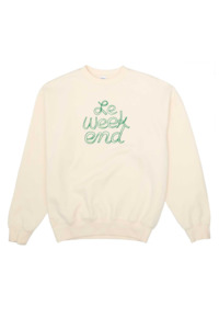 Clothing: Oversized Sweatshirt (Cream)