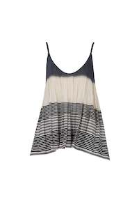 Clothing: ALWAYS WILD AND FREE Top (Vintage Navy Stripe)