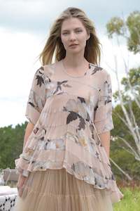 NOT WHAT IT SEAMS Top (Blush Floral)