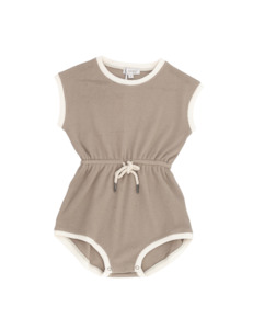 River Unisex Romper - Olive