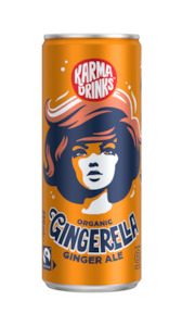 Organic Sodas: Gingerella Ginger Ale [12 Cans]