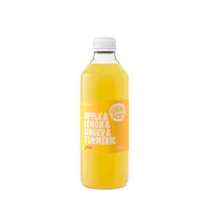 Karma Juice: Karma Apple Lemon Ginger & Turmeric juice