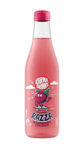 Organic Sodas Bottles: Razza Raspberry Lemonade