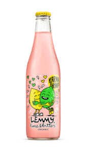 Organic Sodas Bottles: Lemmy Lime & Bitters