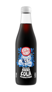 Organic Sodas Bottles: Sugar Free Karma Cola - Natural