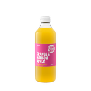 Soft drink wholesaling: Karma Orange, Apple & Mango Juice