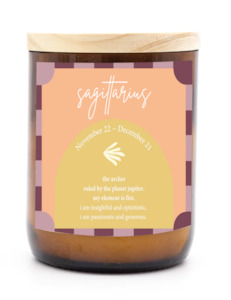 Zodiac Colour Candle - Sagittarius