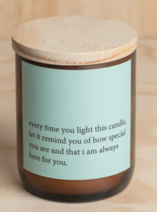 Heartfelt Candle - Always Here for You