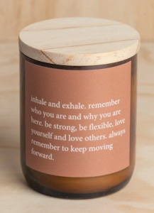 Heartfelt Candle - Inhale, Exhale