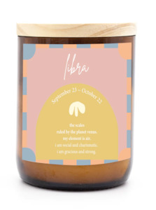 Zodiac Colour Candle - Libra