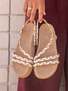 Roxy Ymani Sandals Brown/Tan