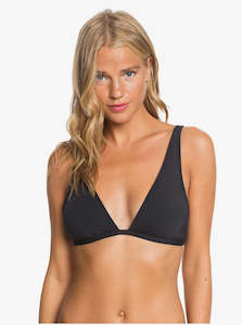 Roxy Beach Classics Elongated Tri Top Black