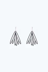 Womenswear: Stilen Bloom Earrings Black