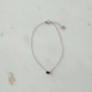 Womenswear: Sophie You Rock Bracelet Black Silver