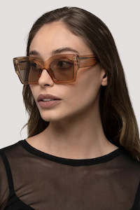 Otra Pipa Sunglasses Gold/Brown