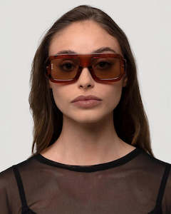 Otra Bria Transparent Gold Sunglasses