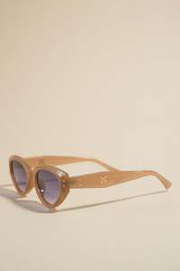 Georgia Mae Cuba Beige Sunglasses