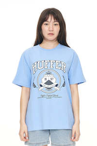 Huffer Relaxed Tee 220 Huffer Hills Cornflower