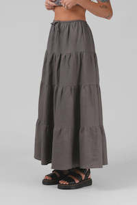 RPM MFG CO. Ruby Maxi Skirt Olive