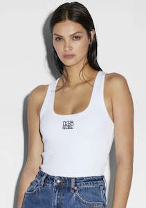 Womenswear: Ksubi Stacked Origin Tank White