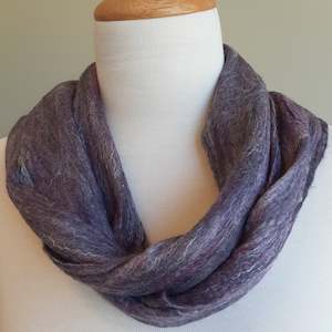 Merino Felted Scarf - Juniper