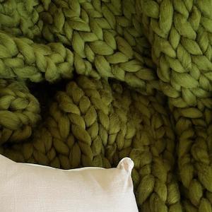 Super Chunky Wool - Olive